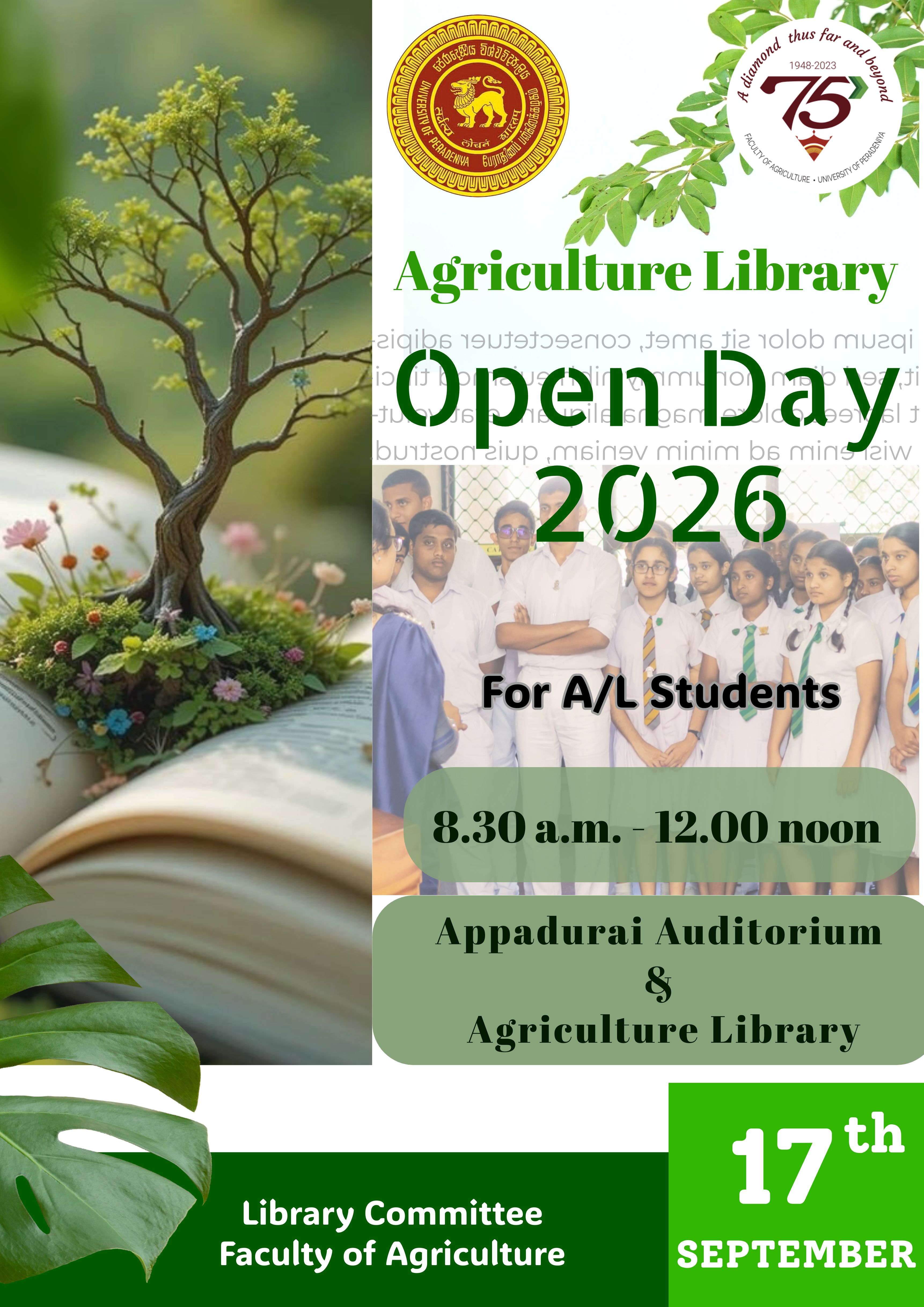 Agriculture Library Open Day 2026