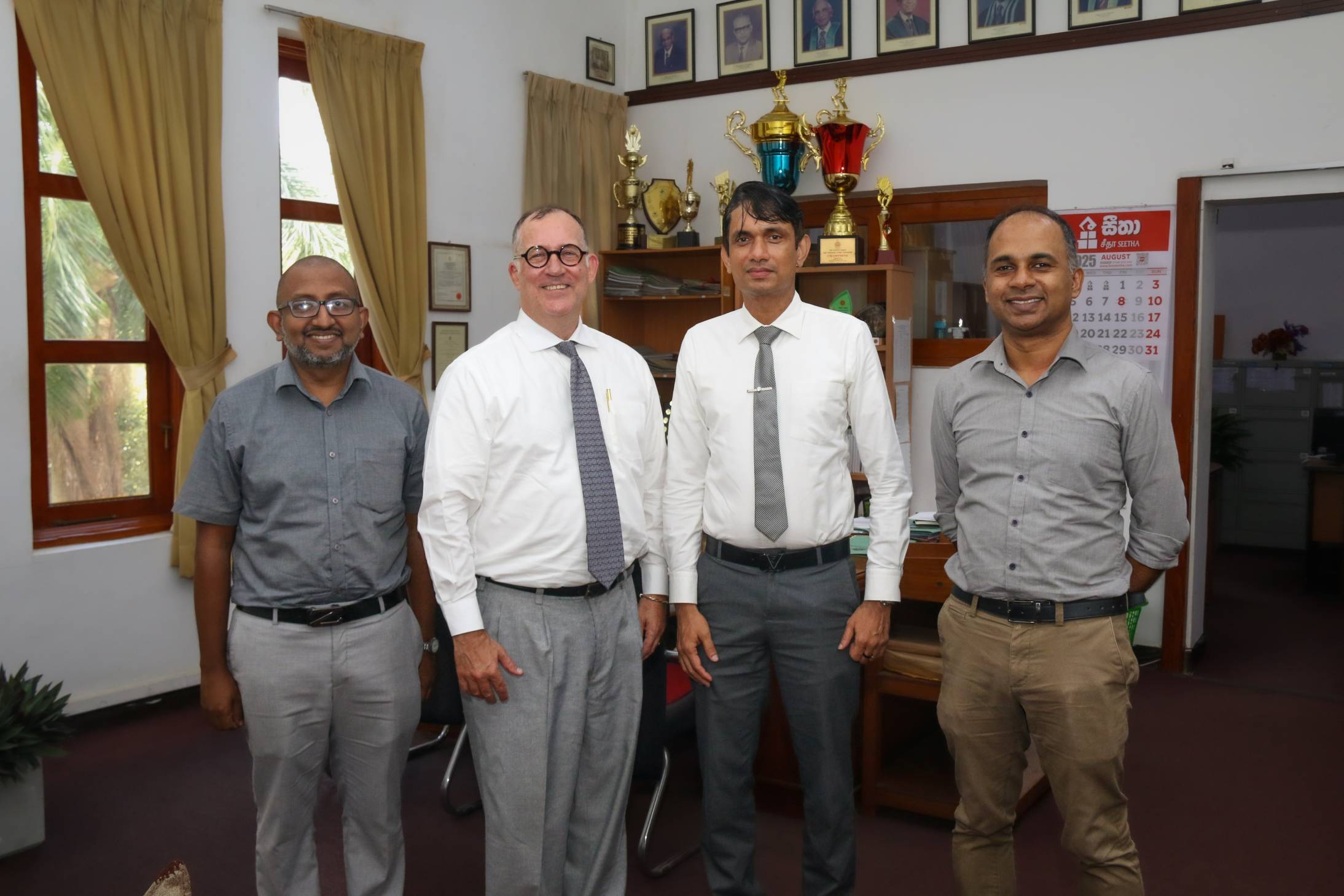 US-Sri Lanka Fulbright Commission Executive Director Visits Faculty of Agriculture